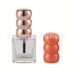 N354 small gourd nail polish cap, macaron color series nail polish cap, nail polish glue cap, PP double cap, can be electroplated or sprayed Item Picture